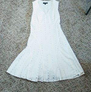 Nine West Eyelet Dress SZ 6